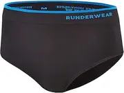 [Runderwear] Women's Anti-Chafing Running Hipster - Super-soft, Seamless Running Underwear
