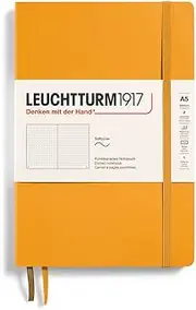 Notebook Softcover Composition, Dotted, 123 Pages (Rising Sun) - A5