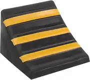 COSMEVIVI Car Ramp Car Curb Ramps Trailer Wheel Chocks Wheel Chocks for Travel Trailers Rubber Wheel Chock Rubber Stop Control Tire Block Sturdy Wheel Chock Oil Changing Ramps Car Chock