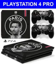 Football Players Sticker Skin For PS4 PRO Console Wrap Vinyl + Controller