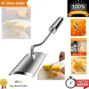 Durable 10-inch Silver Corn Cob Stripper with Safety Handle for Easy Use