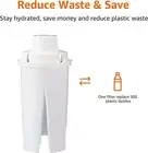 Pitcher Water Filter, Replacement for Brita, wellblue, pitcher of life