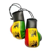 Mini Boxing Gloves Olympics Soccer Car Mirror Hanging Décor The Lion Of Judah