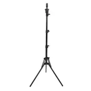Adjustable Wig Stand Tripod Lightweight Portable Aluminum Alloy Mannequin He WPD