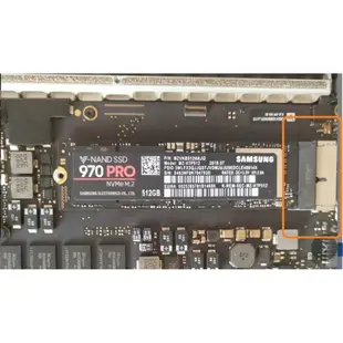 升級M2 PCI-E NVME轉接2013-2017macbook筆電SSD的卡