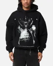 [GOAT CREW] Goat Crew Alien Premium Hoodie Black - Size 2XL 2XL Black