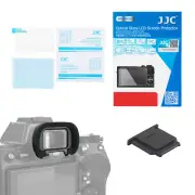 Eyecup+Tempered Glass Screen Protector + Hot Shoe Cover for Sony A7IV A7 IV A7M4