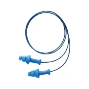 Honeywell Howard Leight Smartfit Detectable Earplugs, Tpe, Blue, Corded