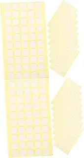 SHINEOFI 2sets Double Sided Glue Points Circle Stickers Adhesive Dots Removable Glue Tape 500pcs*2