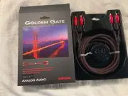 AudioQuest GoldenGate RCA Analog Interconnect 2 Meters