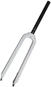 MegLob Mountain Bike Front Fork, 26 Inch MTB Bicycle Front Fork, Bike Suspension Fork, MTB Bike Discbrake Rigid Front Fork, Full Carbon Fiber MTB Front Fork, Manual Lockout Mountain Bike Fork