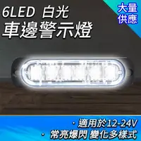 在飛比找momo購物網優惠-【GEORGE】白光車頭燈 6顆led燈珠 led照明燈 汽