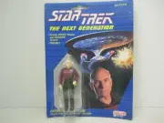 STAR TREK The Next Generation - CAPTAIN JEAN-LUC PICARD - Poseable - 1988 galoob