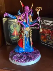 9" Mind Flayer Statue Dungeons Dragons Illithid BG3