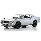 Kyosho 1/18 Skyline 2000 GT-R KPGC110 Silver Diecast Model Car New