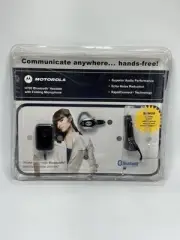Motorola H700 Bluetooth Headset Folding Microphone + Car Charger NEW OLD STOCK