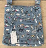 Vera Bradley Hipster Cat's Meow Crossbody Purse Bag New With Tags