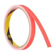0.4 Inch x 9.8 Feet Glow in the Dark Tape, 1 Roll Tape, Orange Red