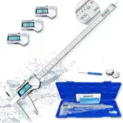 Digital Caliper Micrometer Measuring Tool - 12 Inch 300mm Stainless Steel Electr