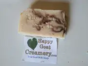 CHOCOLATE SWIRL COCOA BUTTER GOAT MILK SOAP HAPPY GOAT CREAMERY FOOD GRADE CHEAP