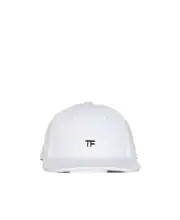 embossed-logo baseball cap One size White