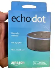 Amazon Echo Dot 2nd Gen Smart Speaker - Black
