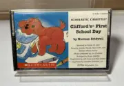 Scholastic Cassettes Clifford’s First School Day by Norman Bridwell - New Sealed