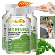 Moringa Capsules - Supports skin, joint, digestive and immune system health