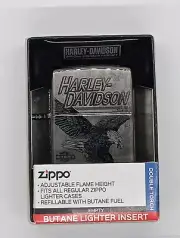 Zippo Premium Harley Davidson 48360 "Double Torch" refillable Butane Lighter