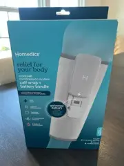 Homedics Calf Wrap & Battery Bundle Modular Compression System New in Box