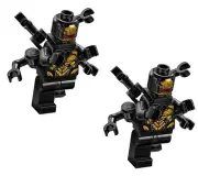 LEGO 76101 Marvel Super Heroes Infinity War Outrider Minifigure Lot of 2 - NEW
