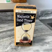Hourglass Original Reversible Magnetic Sand Timer Westminster Magnetic Glass