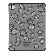 iPad Pro 13-inch (M4) iPad Impact Case Maison Kitsuné Silver Tablet Case