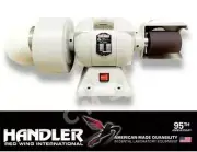 HANDLER SANI-GRINDER 704 (Was 700) Drum Sander W/ Integral Vacuum 115V or 220V