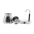 Enjoy Freshly Brewed Coffee with our Stainless Steel Moka Pot 50ml Capacity