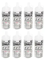 Tajima PLC2-W300 Micro Chalk Ultra-Fine Chalk White 10.5 oz. (8 Pack)