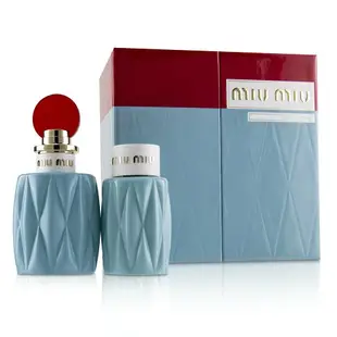 Miu Miu - 繆斯女神女香組合:香水100ml+乳液100ml