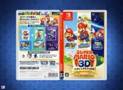 Super Mario 3D Collection Japanese Replacement Cover Art & Case Nintendo Switch