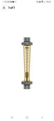 BLUE WHITE - Flow Meter Model No. F-451003LHN-24 1.5 inch connections