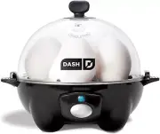 DASH Rapid Egg Cooker: 6-Egg Electric Cooker for Boiled, Poached, Scrambled Eggs