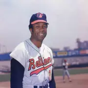 Frank Robinson of the Baltimore Orioles poses for a portrait Old Photo 1