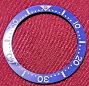 Blue OMEGA Seamaster Ceramic Bezel Insert Watch 40mm 31.5mm ID
