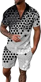 [Generic] Man Tuxedo Suits Casual Shirt and Shorts Sets Two Summer Outfits Zip Tracksuit Set Nigerian Suits for Men