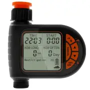 Sprinkler Timer w/ Rain Delay Watering System Programmable Digital Water Timer