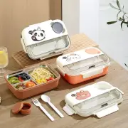 Cute Cartoon Kid's Lunch Box Portable Lunch Container Breakfast Boxes Outdoor