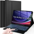 Touchpad Keyboard Case for Samsung Galaxy Tab S9 Plus 12.4 Inch
