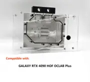 Granzon Full Coverage GPU Block For GALAXY RTX 4090 HOF OCLAB Plus N-GY4090HOF-X