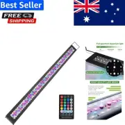 52W Full Spectrum LED Aquarium Light 120-140CM with Timer & Dimmable Brightness