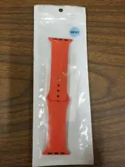 Silicone Sport Watch Band Strap For Apple Watch iWatch 38mm, red