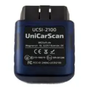 UniCarScan UCSI-2100 OBD2 Bluetooth With Free ScanMaster-UniCarScan For Windows